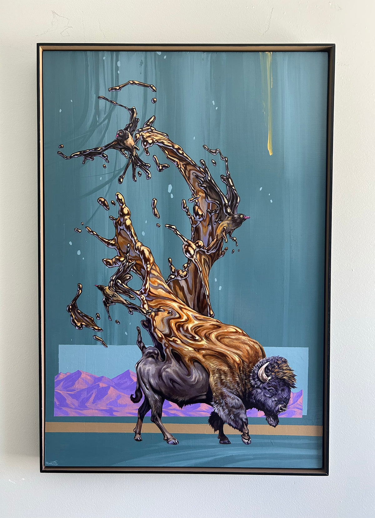 Bird On The Buffalo